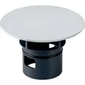 Produktbild: Geberit - Zubehör - Ventilabdeckung Für Den Anschluss Des Clou Waschtisches, Chrom Matt 241.993.46.1