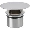 Produktbild: Geberit Ventilabdeckung  Clou  fürWaschbeckenanschluss  mattverchromt 241.993.46