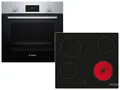 Produktbild: Bosch HBD231BR61 Set Backofen HBF133BR0 + Glaskeramikkochfeld PKE61RAA2E