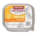 Produktbild: Animonda Integra Protect Sensitive mit Pute & Reis 100g (Menge: 16 je Bestell...