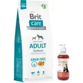 Produktbild: BRIT CARE Grain-free Adult Salmon 12kg + LAB V 500ml -5% billiger!!!