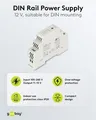 Produktbild: Goobay Hutschienen-Netzteil (DIN-Rail) 12 V, 1,25 A, 15 W (59573)