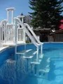 Produktbild: Kunststoffeinstieg Easy-Step 4x4 safety Poolleiter, Schwimmbadleiter