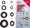 Produktbild: BGS 8125 Gummi-Durchgangstüllen-Sortiment, 180-tlg.