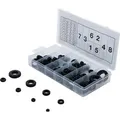 Produktbild: BGS Gummi Durchgangstüllen Sortiment Metrisch 180Tlg  8125