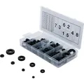 Produktbild: Gummi-durchgangstüllen-sortiment Metrisch 180-tlg.