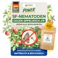 Produktbild: GREEN GUARDIA Super SF-Nematoden gegen Apfelwickler – Biologisches Mittel zur effektiven Ameisen Bekämpfung – Umweltfreundlich, chemiefrei, einfache Anwendung (3 Mio. für 6m²)