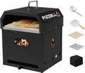Produktbild: 4-in-1 Pizzaofen für draußen | Holzbeheizter Außenofen mit Zubehör