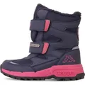 Produktbild: Kappa Uni Kinder Stiefel Winterschuh gefüttert Blau 260903K, Schuhgröße:35 EU - Dunkelblau - 35