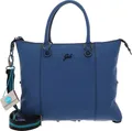Produktbild: Gabs Leder Schultertasche G3 Plus TG Bull Black Shoulder Bag Lagoon blau