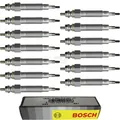 Produktbild: 13x BOSCH Glühkerzen für Opel Astra J Caravan P12 1.6 CDTi Vauxhall Zafira MK