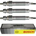 Produktbild: 3x BOSCH Glühkerzen für Opel Astra J Caravan P12 1.6 CDTi Vauxhall Zafira MK