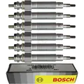 Produktbild: 6x BOSCH Glühkerzen für Opel Astra J Caravan P12 1.6 CDTi Vauxhall Zafira MK
