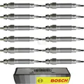 Produktbild: 12x BOSCH Glühkerzen für Opel Astra J Caravan P12 1.6 CDTi Vauxhall Zafira MK