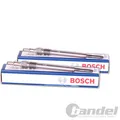 Produktbild: 2x BOSCH GLÜHKERZE DURATERM passend für OPEL ZAFIRA TOURER C P12 1.6 CDTI