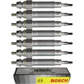 Produktbild: 7x BOSCH Glühkerzen für Opel Astra J Caravan P12 1.6 CDTi Vauxhall Zafira MK