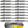 Produktbild: 16x BOSCH Glühkerzen für Opel Astra J Caravan P12 1.6 CDTi Vauxhall Zafira MK