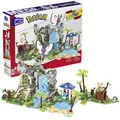 Produktbild: Mega Construx HHN61 - Pokémon Ultimate Jungle Expedition, Dschungel Bauset mit 1347 Teilen, Konstruktions-Spielzeug für Erwachsene und Kinder ab 9 Jahren