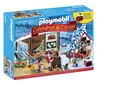 Produktbild: PLAYMOBIL Adventskalender 9264 Wichtelwerkstatt mit funktionsfähiger Laterne, weihnachtlichen Figuren und Zubehörteilen, Ab 4 Jahren