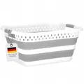 Produktbild: König Design Wäschekorb faltbar - 41 Liter & Universelle Nutzung I Zusammenklappbarer faltbarer Wäschekorb faltbare Wäschekörbe I Laundry Baskets Wäschewanne - Mehrzweck-Wäschebehälter