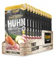 Produktbild: BELCANDO® 12x125g Huhn mit Reis, Möhren & Zucchini Nassfutter Hundefutter Hund