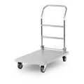 Produktbild: Royal Catering RCFT-1 - Edelstahl Transportwagen Klappbar Belastbarkeit 330 Kg