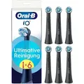 Produktbild: Oral-B iO Aufsteckbürsten Ultimative Reinigung BLACK 6er