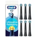 Produktbild: Oral-B iO Ultimative Reinigung Aufsteckbürsten 6 Stück schwarz