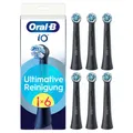 Produktbild: Oral-B iO Ultimative Reinigung Aufsteckbürsten 6 Stück schwarz 194693