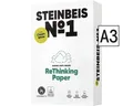 Produktbild: STEINBEIS Recyclingpapier Classic White, Format DIN A3, 80 g/m², 70 CIE, 500 Blatt
