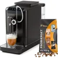Produktbild: Tchibo Kaffeevollautomat Esperto2 Milk mit One-Touch Milchfunktion und 2-Tassen-Funktion für Espresso, Caffè Crema, Capuccino und Milchschaum, Gr...