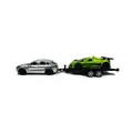 Produktbild: Siku 2544 Porsche Macan Turbo chrom + Gumbert Apollo grün Maßstab 1:55 NEU! °