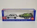 Produktbild: Siku 2544 Porsche Macan mit Anhänger + Gumpert Apollo PKW mit Transportanhänger