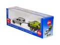 Produktbild: Siku 2544 Porsche PKW mit Transport-Anhänger 1:55 OVP - 4401