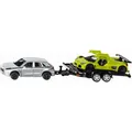 Produktbild: SIKU 2544 SUPER - PKW mit Transport-Anhänger, 1:55, ab 3 Jahre