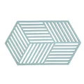 Produktbild: Zone - Hexagon Untersetzer -  Fog blue