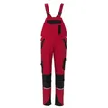 Produktbild: PLANAM Latzhose rot/schwarz Norit Gr. 50