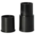 Produktbild: vhbw 2x Staubsauger Adapter kompatibel mit Staubsaugerdüsen, Staubsaugerrohr/Handgriff mit 32 und 35 mm Anschluss - schwarz, Kunststoff
