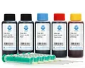 Produktbild: 5X 100 ml Pure Ink Druckertinte kompatibel für Canon PGI-580, CLI-581 Tintenpatronen für Canon Pixma TR 7520, TR 7550, TR 8520, TR 8550, TS 6120, TS 6127, TS 6150, TS 6151 (kein OEM)