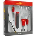 Produktbild: multi-star Mini-Set P 262, 5-teilig, Garten-Set rot/grau