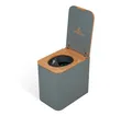 Produktbild: TROBOLO Trockenloilette SilvaBlœm Trenntoilette Campingtoilette Grau