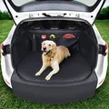 Produktbild: Systemoto Kofferraumschutz Hund mit Seitenschutz - Innovative Organizer Funktion - Universal Auto Kofferraum Hundedecke - Robuste Schutzmatte für Hunde (192 x 105 x 36)