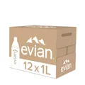 Produktbild: evian Mineralwasser Still, 12 x 1 Liter