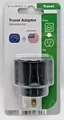 Produktbild: Vivanco Reisestecker Europe to USA Stecker schwarz 286946