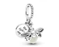Produktbild: Pandora Bead Silber Charm-Leuchtendes Glühwürmchen