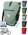 Produktbild: MIVELO Fahrradtasche Gepäckträgertasche Fahrrad 100% PVCfrei wasserdicht mint