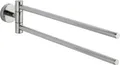Produktbild: WENKO Handtuchhalter Bosio, mit 2 Handtuchstangen