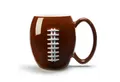 Produktbild: 40YARDS Tasse American Football Tasse (600 ml) für Kaffee, Tee, etc., 1-tlg., Keramik, mit erhabener, fühlbarer Football Naht