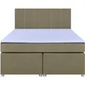 Produktbild: Boxspringbett - beige - H3 - Bonell-Federkern - 160x200 cm
