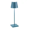 Produktbild: Zafferano Poldina PRO LED Tischlampe 38 cm Akku Ohne Kabel Blau